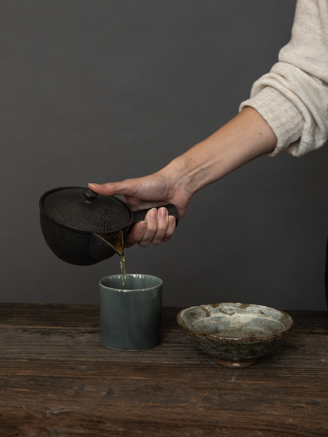 Nankei Banko Yaki Teapot