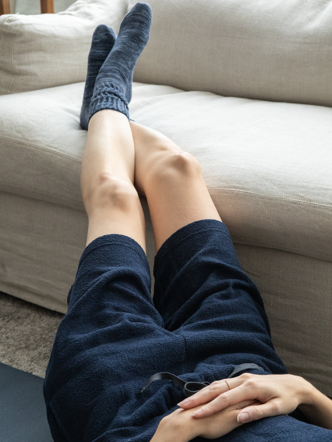 Cotton Pile Relax Shorts