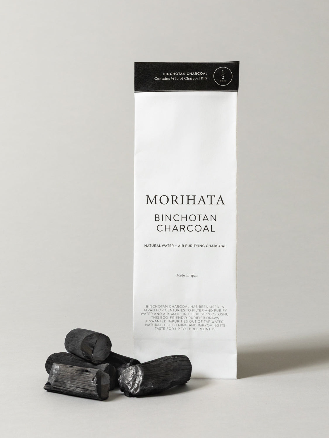 Morihata Purifying Binchotan Charcoal Bits