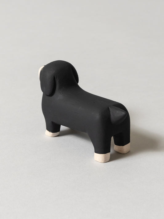 Wooden Animal - Dachshund, Black