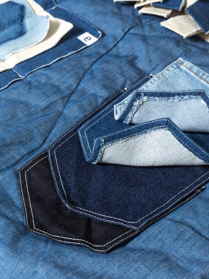 Denim Pet Play Mat