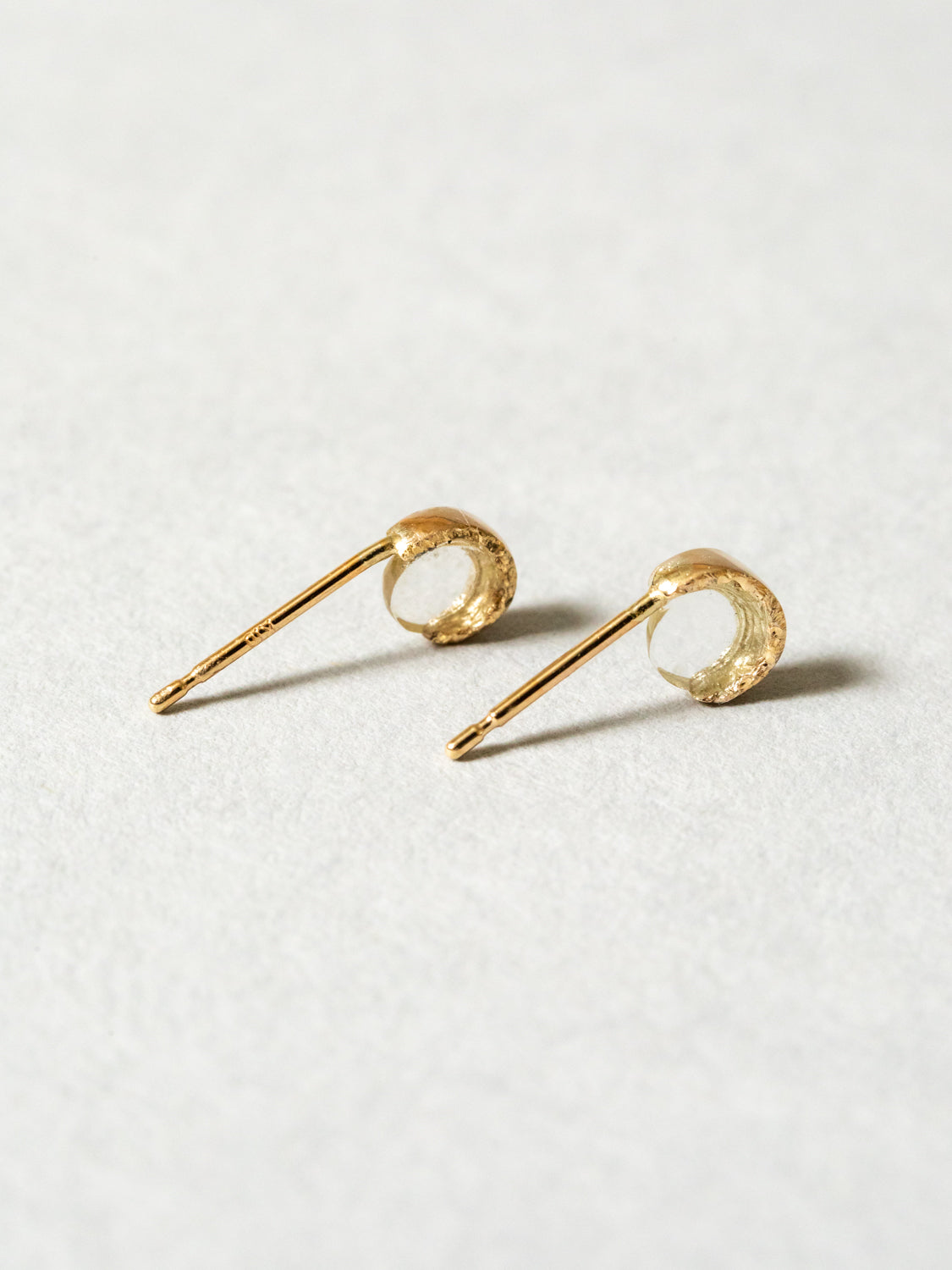 Slice Earrings - Bare