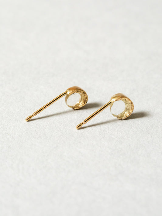 Slice Earrings - Bare