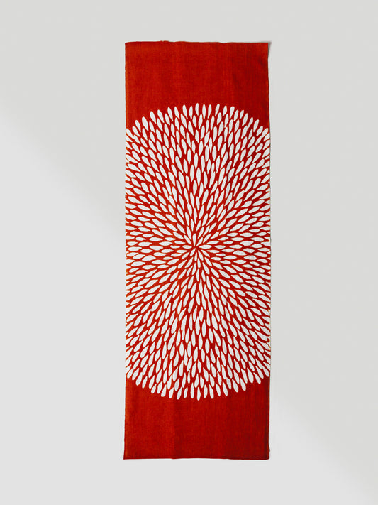 Kamawanu Tenugui - Chrysanthemum