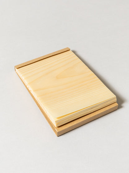 Kizara Wood Sheet Memo Pad