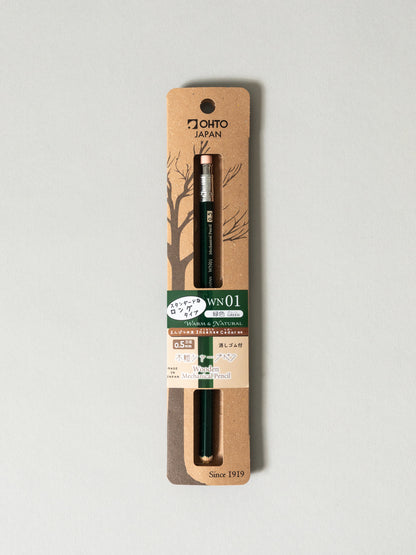 OHTO 0.5mm Wooden Mechanical Pencil