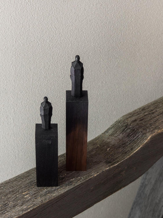 Olectronica Wooden Statuette - Stained