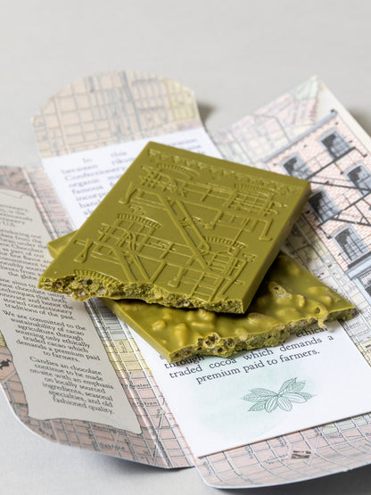 rikumo x Shane Confectionery Matcha Chocolate Bar, 1.87 oz