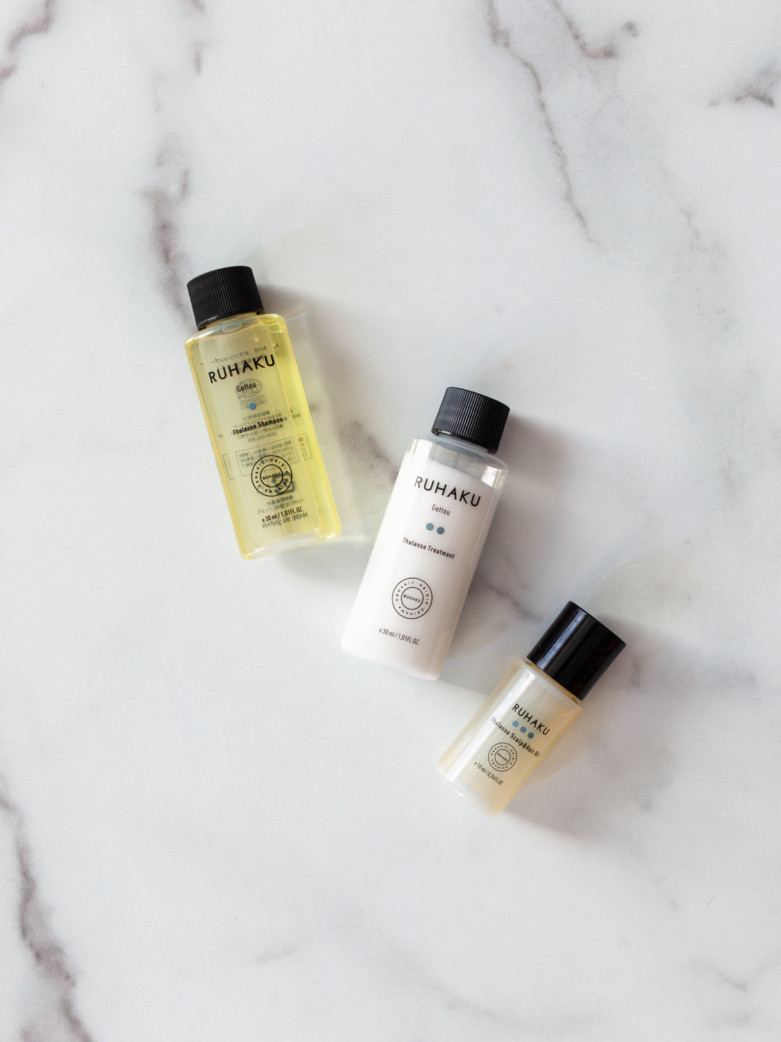 Ruhaku Hair Care Trial & Travel Set