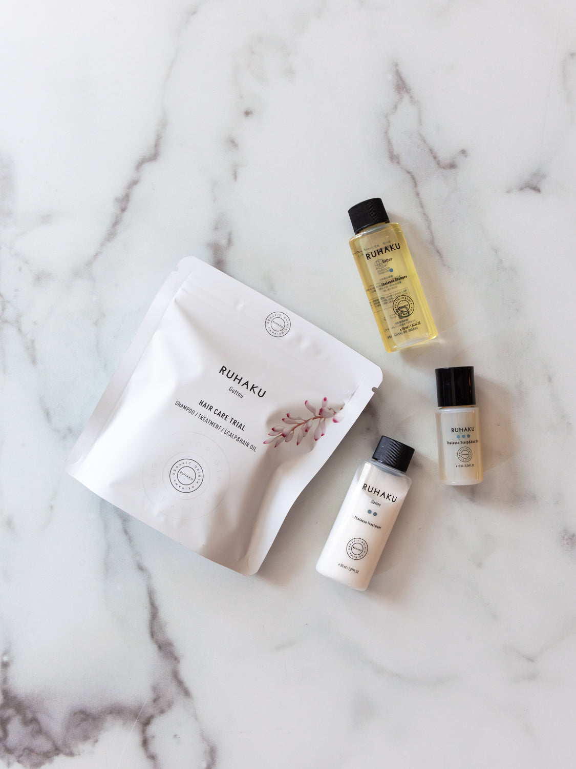 Ruhaku Hair Care Trial & Travel Set