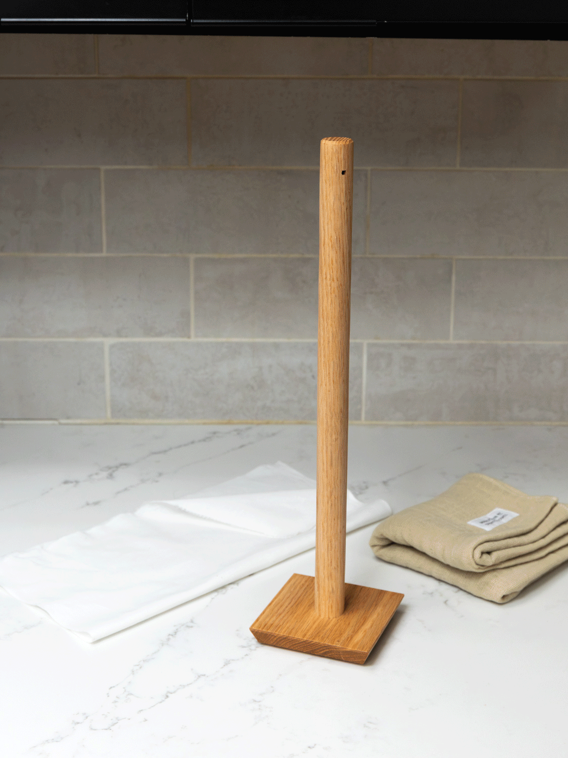 SA SA SA  Sarashi Roll Stand - Oak