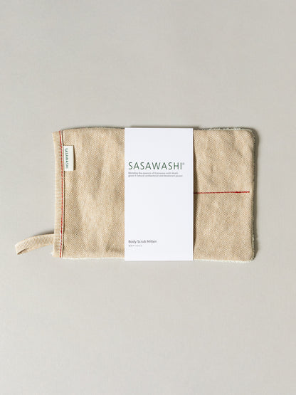 Sasawashi Body Scrub Mitt