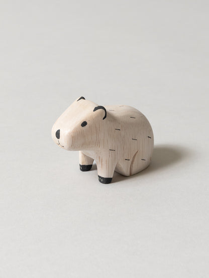Wooden Animal - Capybara