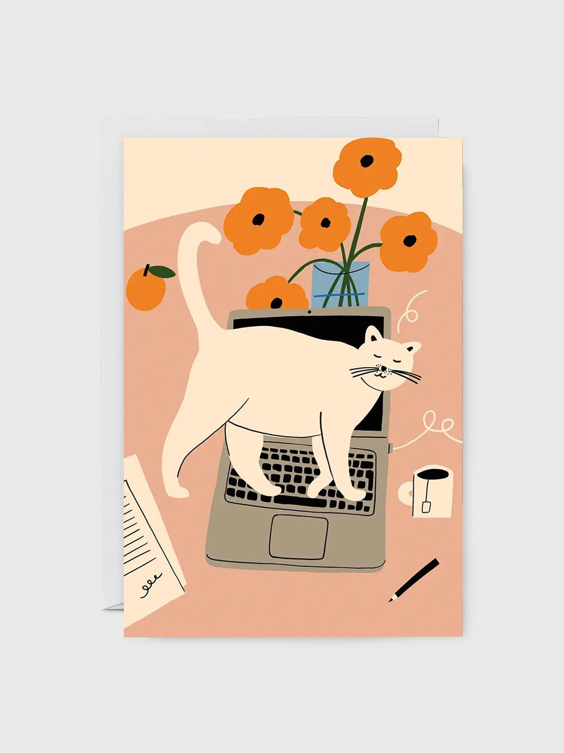 Greeting Card - Stop Working